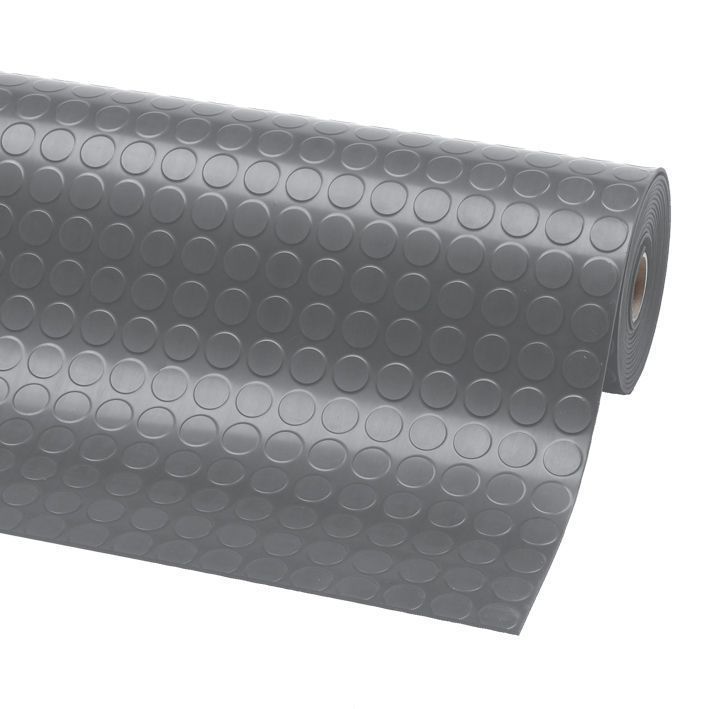Producto Alfombra antideslizante Dots 'n' Roll 3,5 mm Gris 100 x 705 cm en la categoría Alfombras industriales rebajadas en Alfombras Website