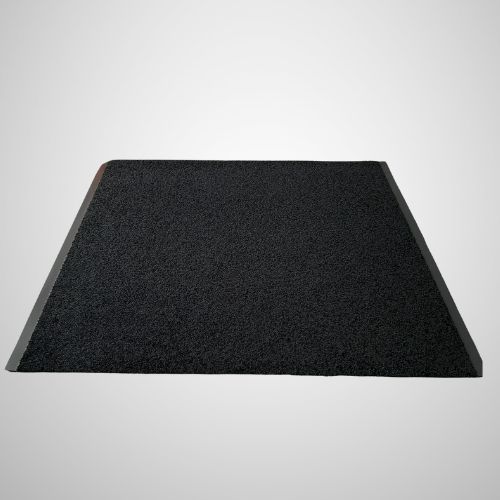 Producto Alfombra para entrada Essence Negro 120x100cm con dos bordes en la categoría Alfombras de entrada rebajadas en Alfombras Website
