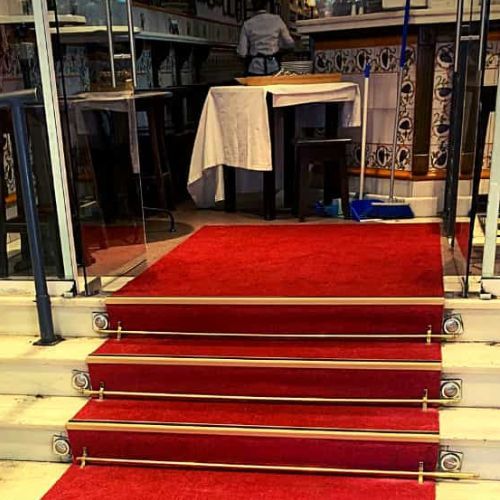 Producto Alfombra antideslizante lluvia Stylist Jaspeada alto tránsito en la categoría Felpudos textiles antideslizantes en Alfombras Website