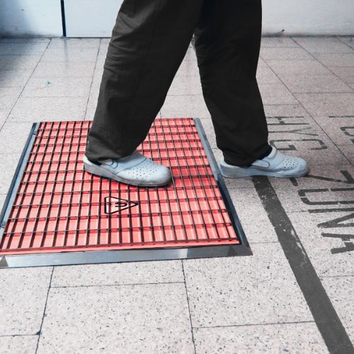 Producto Alfombra magnética Magnetic MM acero inoxidable en la categoría Alfombras imantadas en Alfombras Website