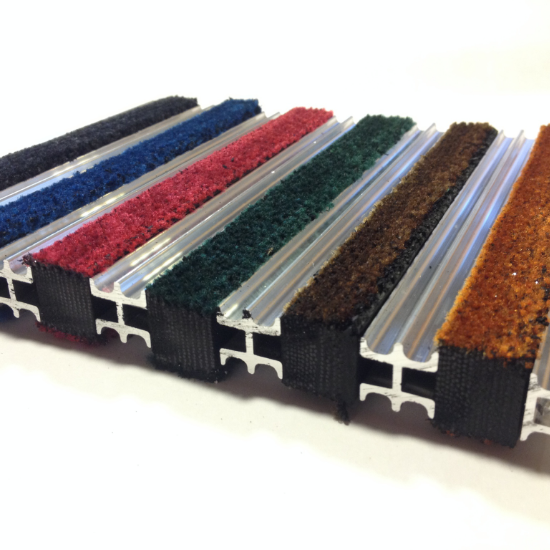 Producto Felpudo lamas de aluminio Tireguard en la categoría Felpudo aluminio en Alfombras Website