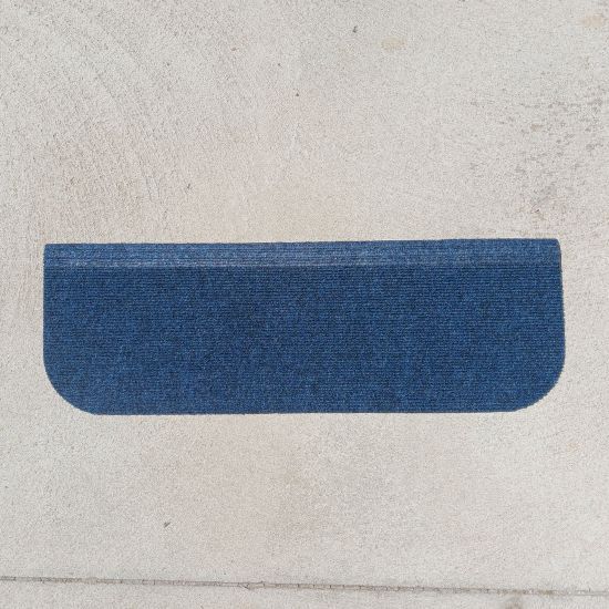 Producto Caja de 16 peldaños para escaleras rectangular azul 65x24cm en la categoría Alfombras de entrada rebajadas en Alfombras Website