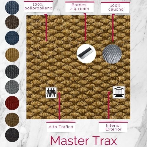 alfombra master trax