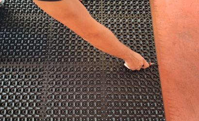 alfombra cushion ease solid zona de corte